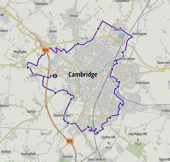 Cambridge Boundary Run